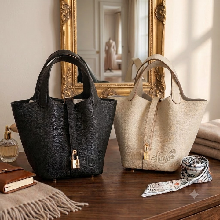 Hawa Royal Lock Bucket Bag