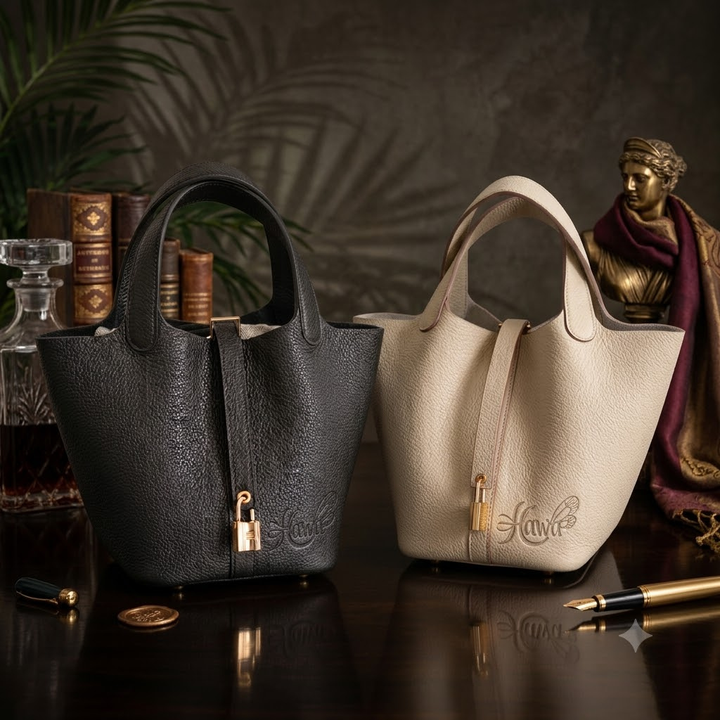 Hawa Royal Lock Bucket Bag